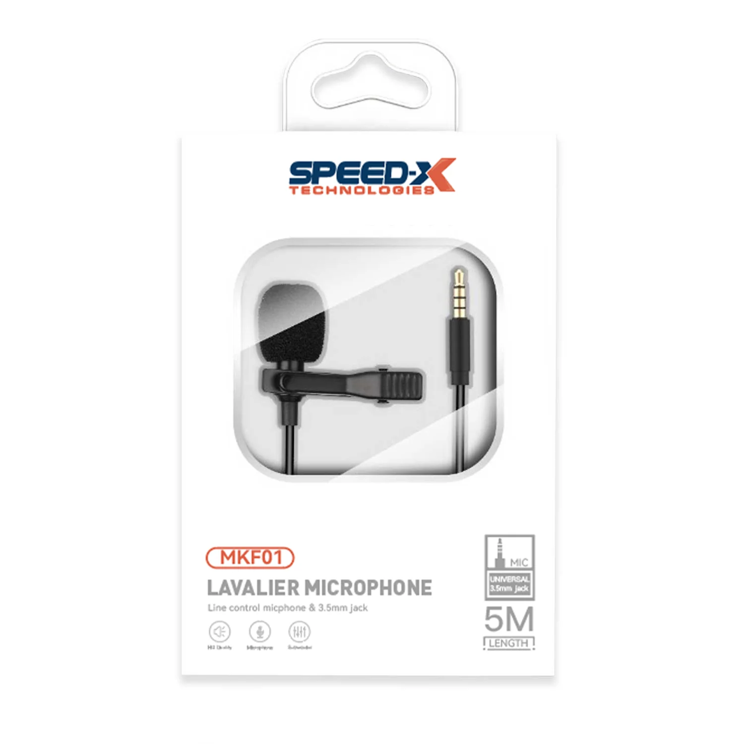 speed-x-mkf01-5m-lavalier-microphone-35mm-jack-good-quality