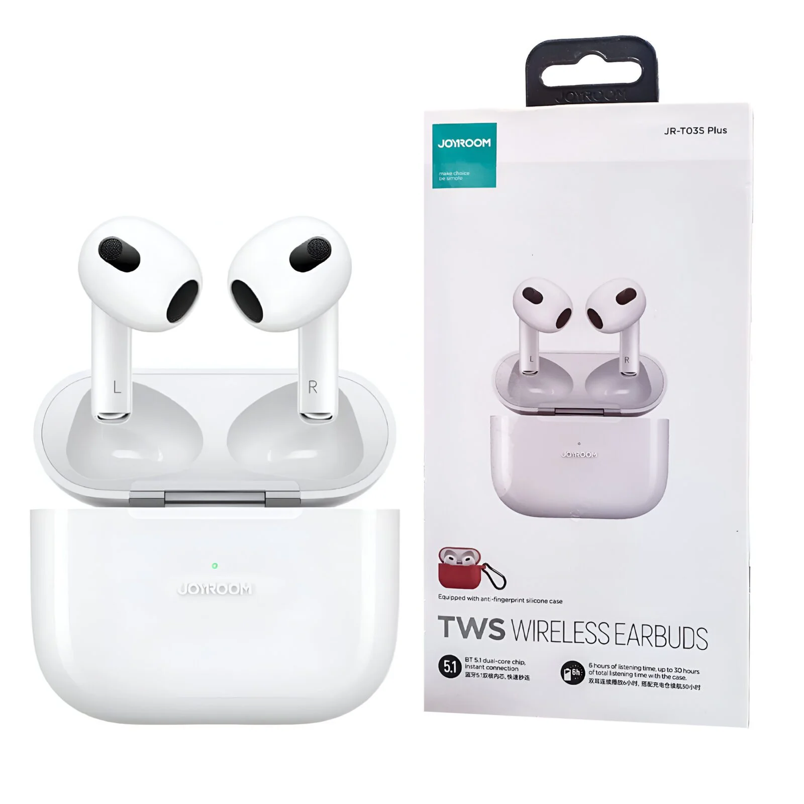 joyroom-jr-t03s-plus-4th-generation-tws-bluetooth-earbuds