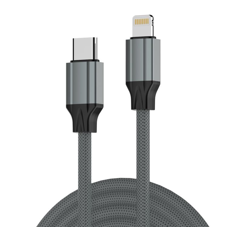 ldnio-lc441i-30w-type-c-to-lightning-fast-charging-data-cable-grey
