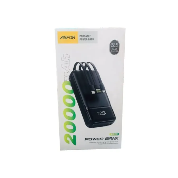 aspor-a316-20000mah-225w-high-speed-power-bank-with-built-in-cable