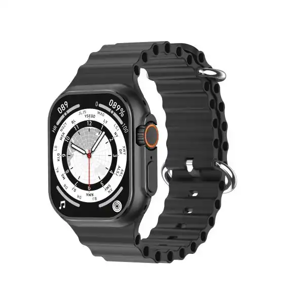 ultra-v2-new-fashion-22-large-screen-with-4-straps-smart-watch-with-wearfit-pro-app-black-orange
